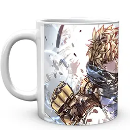 Кухоль GeekLand Ванпанчмен One Punch Man Дженос OPM 02.14 330 мл білий - мініатюра 2