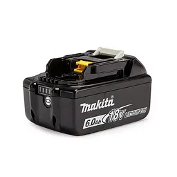 Акумулятор для продукції Makita LXT BL1860B, 18 В, 6 А⋅год (197422-4) - мініатюра 2