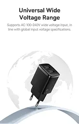 Мережевий зарядний пристрій Baseus Compact Charger 2U 10.5W Black (CCXJ010201) [74461] - мініатюра 9
