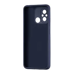Чохол Silicone Case Xiaomi Redmi 12C/Redmi 11A/Poco C55 Midnight Blue - мініатюра 2