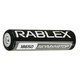 Акумулятор Rablex 18650 Li-Ion 3400mAh (без захисту) (RB-18-3400B) - мініатюра 2