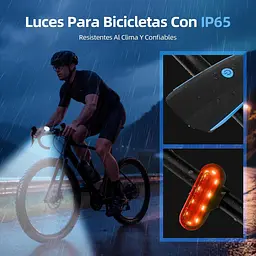Велофари Gobikey USB із сигналізацією 120 дБ, передня та задня - мініатюра 7