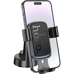 Автотримач Hoco H81 Vista Gravity Black (647915) [151312] - мініатюра 6