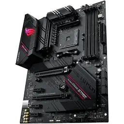 Материнська плата Asus Rog Strix AM4 (B550) B550-F Gaming, B550, 4xDDR4, CrossFire, Int.Video(CPU), 6xSATA3, 2xM.2, 1xPCI-E 16x 4.0, 1xPCI-E 16x 3.0, 3xPCI-E 1x 3.0, ROG SupremeFX, I225-V, 8xUSB3.2/4xUSB2.0, HDMI/DP, ATX - мініатюра 6