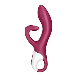 Вібратор-кролик Satisfyer Embrace Me 20.5 см бордовий - мініатюра 3
