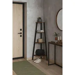 Етажерка Costway Leo кутова в стилі Loft - мініатюра 7
