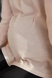 Лонгслів для вагітних з трикотажу Wien розмір XXL-3XL (50-52) Lullababe Бежевий - мініатюра 8