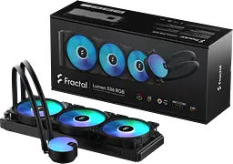 Водяне охолодження Fractal Design Lumen S36 RGB Black (FD-W-L1-S3612) - мініатюра 2