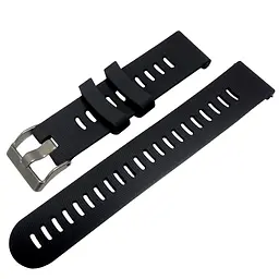 Ремінець ArmorStandart Silicone Soft Watch Strap 20mm Black (ARM88468) - мініатюра 2