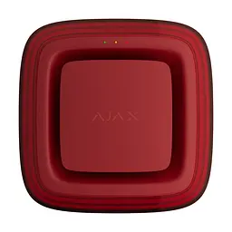 Бездротовий адресний пожежний оповіщувач світлозвуковий Ajax EN54 FireProtect (Sounder/VAD) Jeweller Red (26-00658)