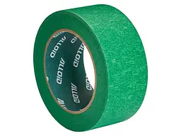 Стрічка ALLOID BUILDING TOOLS 38x40, 140 мкм Стрічка малярська для шорстких поверхонь, зелена 48мм х 40м, 140мкм - мініатюра 4
