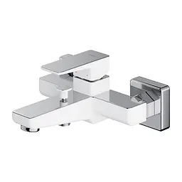 Змішувач для ванни Omnires Parma chrome/white PM7430CRB Білий