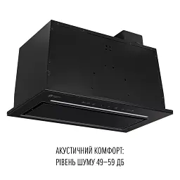 Витяжка повновбудована Perfelli Design Filini 5 Nero Silenzio - мініатюра 11