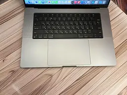 Ноутбук Apple MacBook Pro 16" 2021 M1 MAX/32/512 (PVGC9DR7T2) Б/в - мініатюра 2
