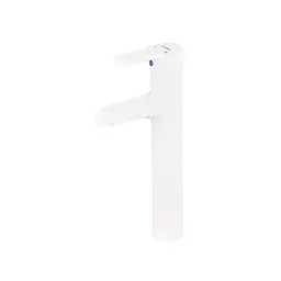 Змішувач для умивальника Plamix RAUL-001-A High White PM0655, Білий