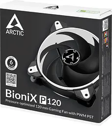 Вентилятор Arctic BioniX P120 White (ACFAN00116A) - мініатюра 4