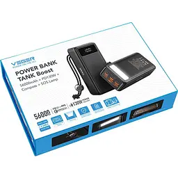 Павербанк Veger Black 56 000 mAh / 130 Вт (W5001C.black) - мініатюра 4