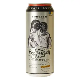 Пиво світле нефільтроване Forever Body Fusion 0.5 з/б