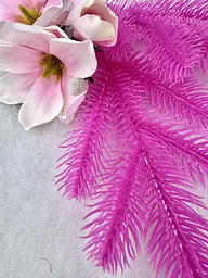 Гілка хвойна лита Hvoya Barbie Pink рожева 33 см 250 шт. - мініатюра 6