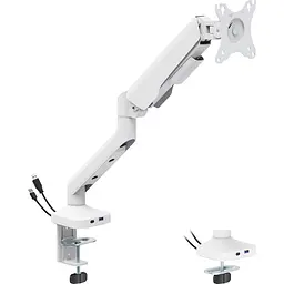 Настільне кріплення для монітора OfficePro MA451W 17-40` White [140162] - мініатюра 4