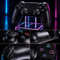 Бездротовий геймпад 1000 mAh / джойстик для PS4, ПК, Android та iOS з Bluetooth 5.2 - мініатюра 10