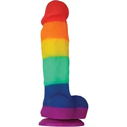 Фалоімітатор Colours Pride Edition 5" 18.5 см райдужний