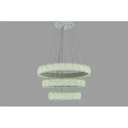 Люстра підвісна Linisoln 1533-50*40*30 WH метал, акрил, білий, 3 лампи