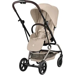 Візок Cybex Eezy S Twist+ 2 TPE Almond Beige з бампером (526000847) - мініатюра 2