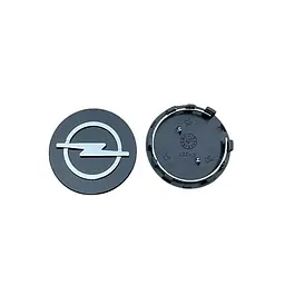 Ковпак колеса Opel чорний 58 мм пластик 1 шт OEM 90374336 (ковпачок, заглушка диска)
