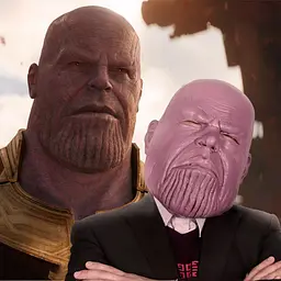 Маска GeekLand Танос The Avengers Thanos КМ 64.05.334 - мініатюра 5