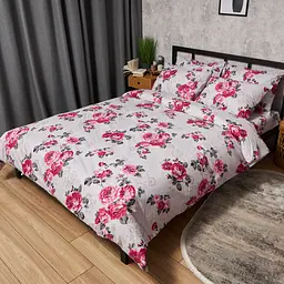Підковдра Moon&Star Бязь Gold Люкс Rose Whisper King Size 220x240 см