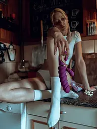Вібратор-кролик Gvibe з витим стволом GCandy, 22х4.5 см - мініатюра 9
