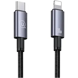 Кабель Usams US-SJ679 USB-C to Lightning 30W 3A 0.25m Tarnish (SJ679USB01) [153986]