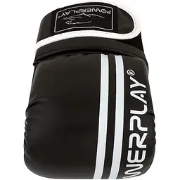 Рукавиці боксерські Power Play 3025, Black/White - M - мініатюра 2
