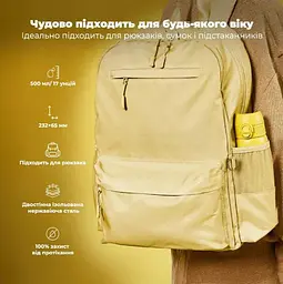 Пляшка для води металева вакуумна ION8 500 мл Vacuum Insulated Yellow (I8TS500YEL) - мініатюра 6
