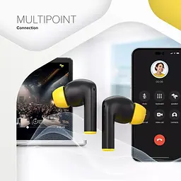 Навушники Canyon TWS HEXAGON 7 TWS ANC+ENC Wireless Charge Black Yellow (CNS-TWS7BY) - мініатюра 6