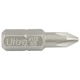 Біти PH1×25мм ¼" 10шт S2 (блістер) ULTRA (4014632) - мініатюра 3