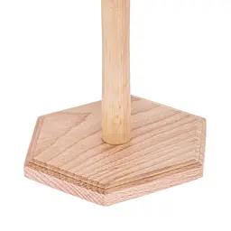 Тримач для паперових рушників дерев'яний світлий H 28.5 cm, Woodly Коричневий 85791 - мініатюра 9