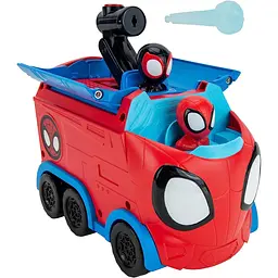 Машинка Spidey Deluxe Feature Vehicle Web Spinning Hauler Павутинний тягач (SNF0081) - мініатюра 5