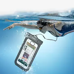 Водонепроникний чохол UGREEN Waterproof Phone Pouch Clear/Black [LP186] [69039] - мініатюра 5