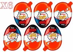 Комплект шоколадних яєць Kinder Joy Funko Netflix Stranger Things 6 шт по 20 г