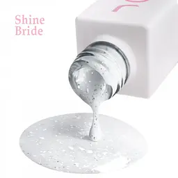 Камуфлююча база для нігтів BB Cream Base 18 Shine Bride JOIA vegan 8 мл - мініатюра 3