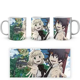 Кухоль GeekLand Blue Exorcist Синій Екзорцист Рін Шийомі BE 02.02 330 мл білий - мініатюра 4