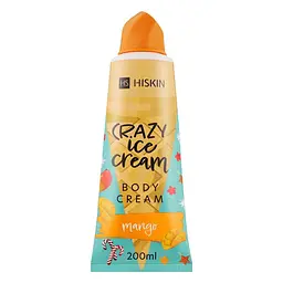 Крем зволожуючий для тіла з ароматом манго Crazy Mango Body Cream HiSkin 200 мл - мініатюра 1