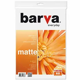 Фотопапір Barva A4 Everyday matted 190г 60с (IP-AE190-291)