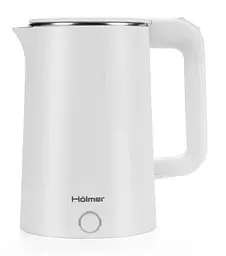 Електрочайник HKS-212S, White, 1500 Вт Holmer teh0024527 - мініатюра 1
