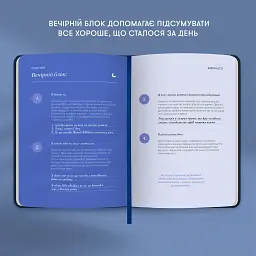 Щоденник вдячності Orner "Місяць" темно-синій - мініатюра 12