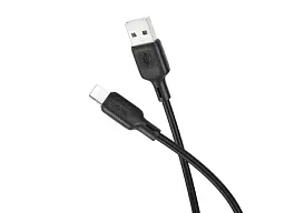 Кабель Borofone BX113 Lenny USB Type-A to Lightning 1m Black (6941991115394)