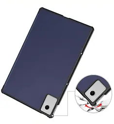 Чохол-книжка BeCover Smart Case для Lenovo Idea Tab Plus 12.1" Deep Blue (715079) - мініатюра 4