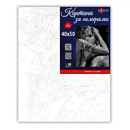 Картина за номерами Santi Пристрасть, 40x50 см (955785) - мініатюра 2